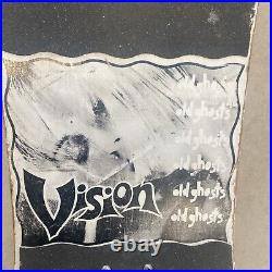 1985 Vision Hippie Stick skateboard Old Ghosts Gullwing Trucks Sims 63 Wheels