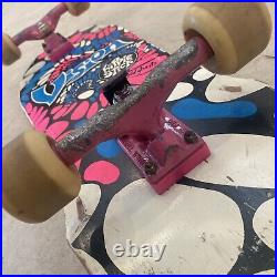 1985 Vision Hippie Stick skateboard Old Ghosts Gullwing Trucks Sims 63 Wheels