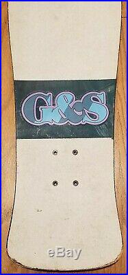 1986 G&S NEIL BLENDER COFFEE BREAK SKATEBOARD rare vintage gordon & smith vision