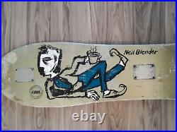 1986 G&S Neil Blender Coffee Break 80s Skateboard Deck