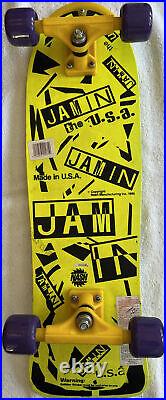 1986 Nash Skateboard New Old Stock Jamin In The U. S. A. Made in Ft. Worth Texas