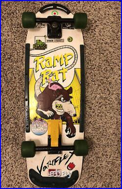 1986 Ramp Rat Variflex Skateboard Makaha with Road Rider Santa Cruz Wheels 80s