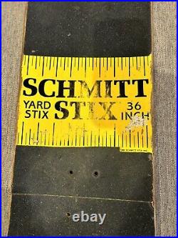 1986 Schmitt Stix Yard Stix Skateboard