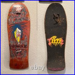 1986 Ultra RARE Alva Fred Smith III Loud One Model Skateboard Deck OG Used 1986 Ultra RARE Alva Fred Smith III Loud One Model Skateboard Deck OG Used