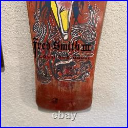 1986 Ultra RARE Alva Fred Smith III Loud One Model Skateboard Deck OG Used 1986 Ultra RARE Alva Fred Smith III Loud One Model Skateboard Deck OG Used