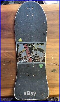 1986 VISION Aggressor 1 Skateboard Deck VTG RARE