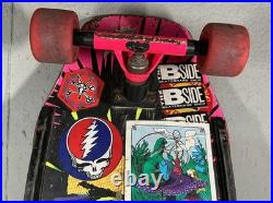 1986 Vision Psycho Stick Complete G & S Trucks, & Powell Cross Bones 97A Wheels