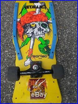 1986 Zorlac Metallica Skateboard