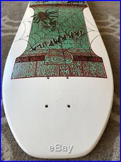 1987 NOS Schmitt Stix Tarampula Vintage Skateboard Deck Grosso Shape Santa Cruz