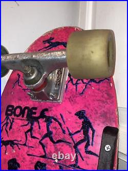 1987 Original Complete Powell Peralta White Bonite XT Lance Mountain Skateboard