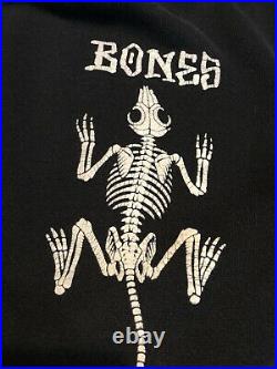 1987 Powell Peralta Bones Brigade Sweat Pants Black Original Skateboard
