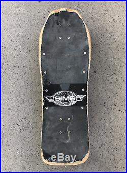 1987 Vintage Sims Jeff Phillips Pro Model Skateboard Deck Tie Dye