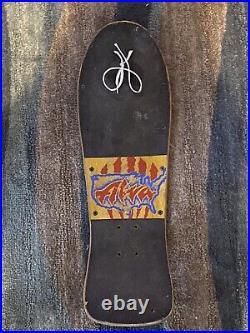 1988 Alva Fred Freddie Smith Punk Size Skateboard Deck Og