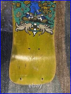 1988 Alva Fred Freddie Smith Punk Size Skateboard Deck Og