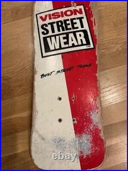 1988 OG Vision Street Wear Skateboard deck Very Rare