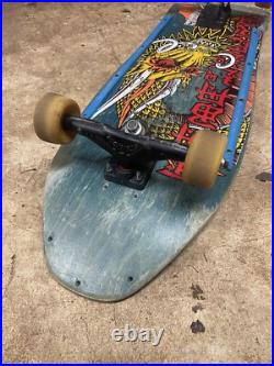 1988 Powell Peralta Caballero Cliver yellow Ban this Dragon blue stain rare OG