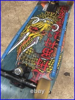 1988 Powell Peralta Caballero Cliver yellow Ban this Dragon blue stain rare OG