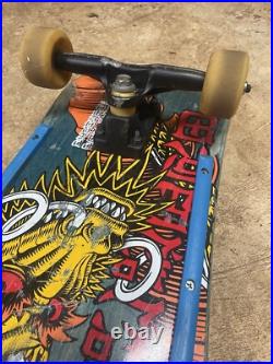 1988 Powell Peralta Caballero Cliver yellow Ban this Dragon blue stain rare OG