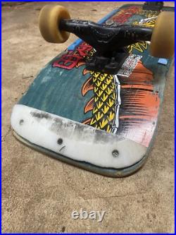 1988 Powell Peralta Caballero Cliver yellow Ban this Dragon blue stain rare OG