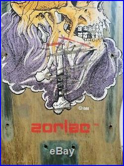 1988 Pusshead Zorlac Vintage Skateboard
