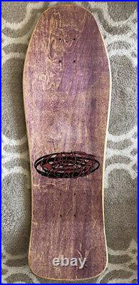 1988 Santa Cruz Street Creep Oops Series Vintage Skateboard Deck NHS Phillips