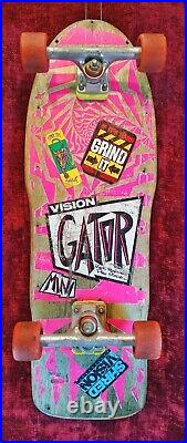 1988 / Vision / Mark Gator Rogowski / Gator II (Mini) / Complete Skateboard