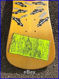1988 nos SMA Think Crime Misdemeanor Rocco Div Skateboard vintage old rare