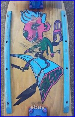 1989 H-Street Ron Allen No Comply Skateboard Tracker Slimeballs Spewage