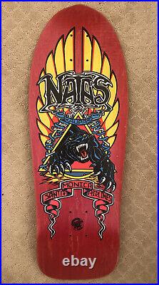 1989 NOS SMA Natas Kaupas Panther Forbes vintage Cruz skateboard deck original