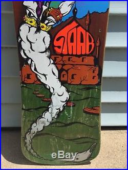 1989 Sims Kevin Staab Genie Mighty Skateboard Deck Vintage Old School
