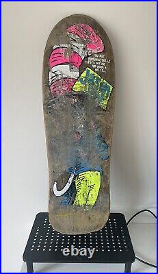 1990 Blind Jason Lee Cat In The Hat Skateboard Deck