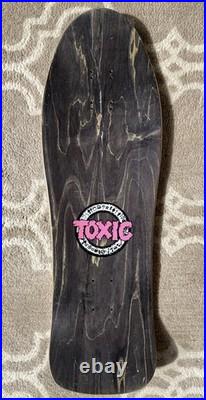 1990 Dave Crabb Scientist Toxic Vintage Skateboard Deck NOS 90s Zorlac