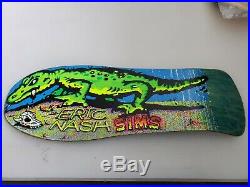 1990 SIMS Eric Nash Skateboard Deck Vintage Rare NOS