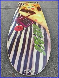 1992-3 Black Label Skip Pronier 976-Skip Slick nos Skateboard Vintage old rare