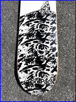 1994 Focus Andy Roy Black Flag Six Pack NOS Skateboard Deck Vintage Rare