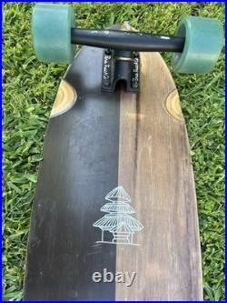 1995 ARBOR Mission Groundswell Longboard Skateboard