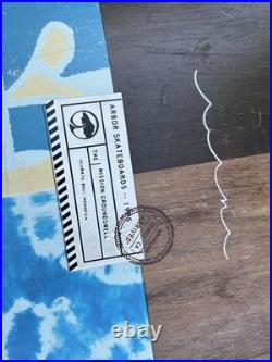 1995 ARBOR Mission Groundswell Longboard Skateboard