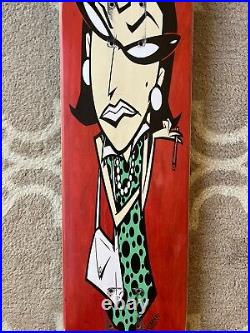 1996 Acme Skateboard Retro Biscuit Vintage 90s Deck Mid Century Modern Skate