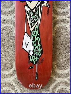 1996 Acme Skateboard Retro Biscuit Vintage 90s Deck Mid Century Modern Skate