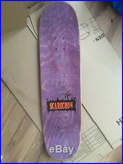 1996 NOS vintage skateboard Scarecrow Misfits Danzig Zorlac Skull skates