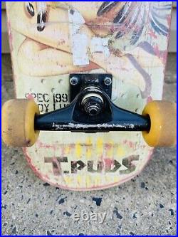 2013 Plan-B Lady Luck T. Puds Skateboard Complete Torey Pudwill Vintage Deck