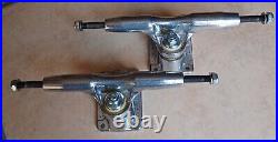 2 Gullwing Sidewinder Polished all metal 9 NOS 1980's SK8 Trucks