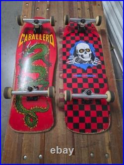 (2) Powell Peralta Skateboards Vintage