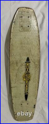 3 Vintage D&L Products Trickray MOTO BOARD Skateboard Fiberglass Tropical Theme