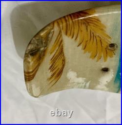 3 Vintage D&L Products Trickray MOTO BOARD Skateboard Fiberglass Tropical Theme