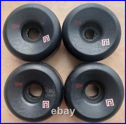 4 Black NOS Powell Peralta Mini Rat II 57mm 93a OG Skateboard Wheels