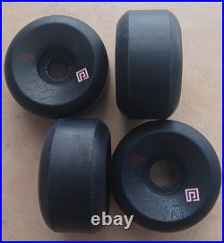 4 Black NOS Powell Peralta Mini Rat II 57mm 93a OG Skateboard Wheels