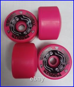 4 Powell Peralta NOS Vintage G Bones PINK RARE Skateboard Wheels 64/90