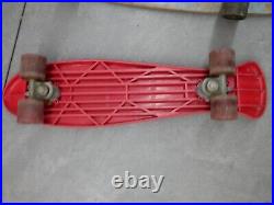 5 Vintage 1970's Penny Skateboards Nash Trickray Moto Board GT Spoiler Skate