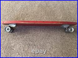 60's Rinky-Dink Surf Board Vintage Steel Wheels Skateboard